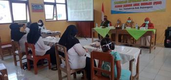 Dengan Mengikuti Sosialisasi Bersama Puskesmas, Danton Satgas TMMD Bojonegoro Berpesan